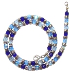 Collier Murano Bleu