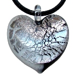 Coeur Murano - Pendentif 