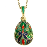 Pendentif forme Oeuf - Oriental