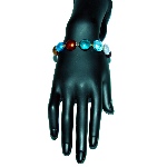 Bracelet Murano - Perles multicolores