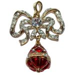 Pendentif Faberge (copie) - Noeud et Oeuf