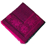 Foulard russe motif fleurs
