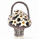 Panier de perce-neige surpris d'oeuf d'Hiver Fabergé 