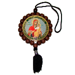 Petite Icone pour protection - La Vierge et Saint Panteleimon