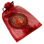 Petite Icone pour protection - La Vierge et Saint Panteleimon