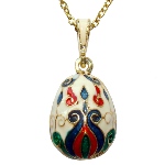 Pendentif forme Oeuf - Oriental