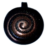 Pendentif Murano - Spirale