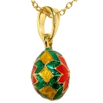 Collier Oeufs pendentifs Charms de Fabergé (copie) 