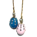 Collier original - Oeufs pendentifs