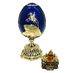 Oeuf Fabergé style - St Petersbourg