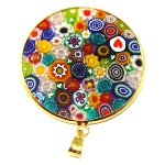 Pendentif Murano Millefiori