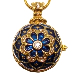 Pendentif  porte photo - copie Fabergé