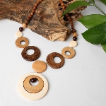 Collier en Bois Femme