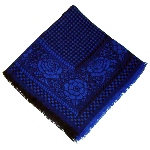 Foulard russe motif fleurs