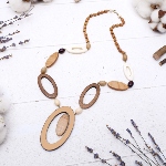 Collier en Bois pour Femme