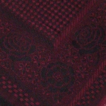Foulard russe motif fleurs