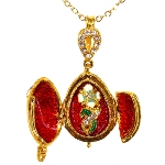 Collier - Pendentif Coccinelle