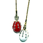 Collier original - Oeufs pendentifs