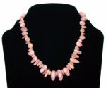 Collier en pierre Quartz rose